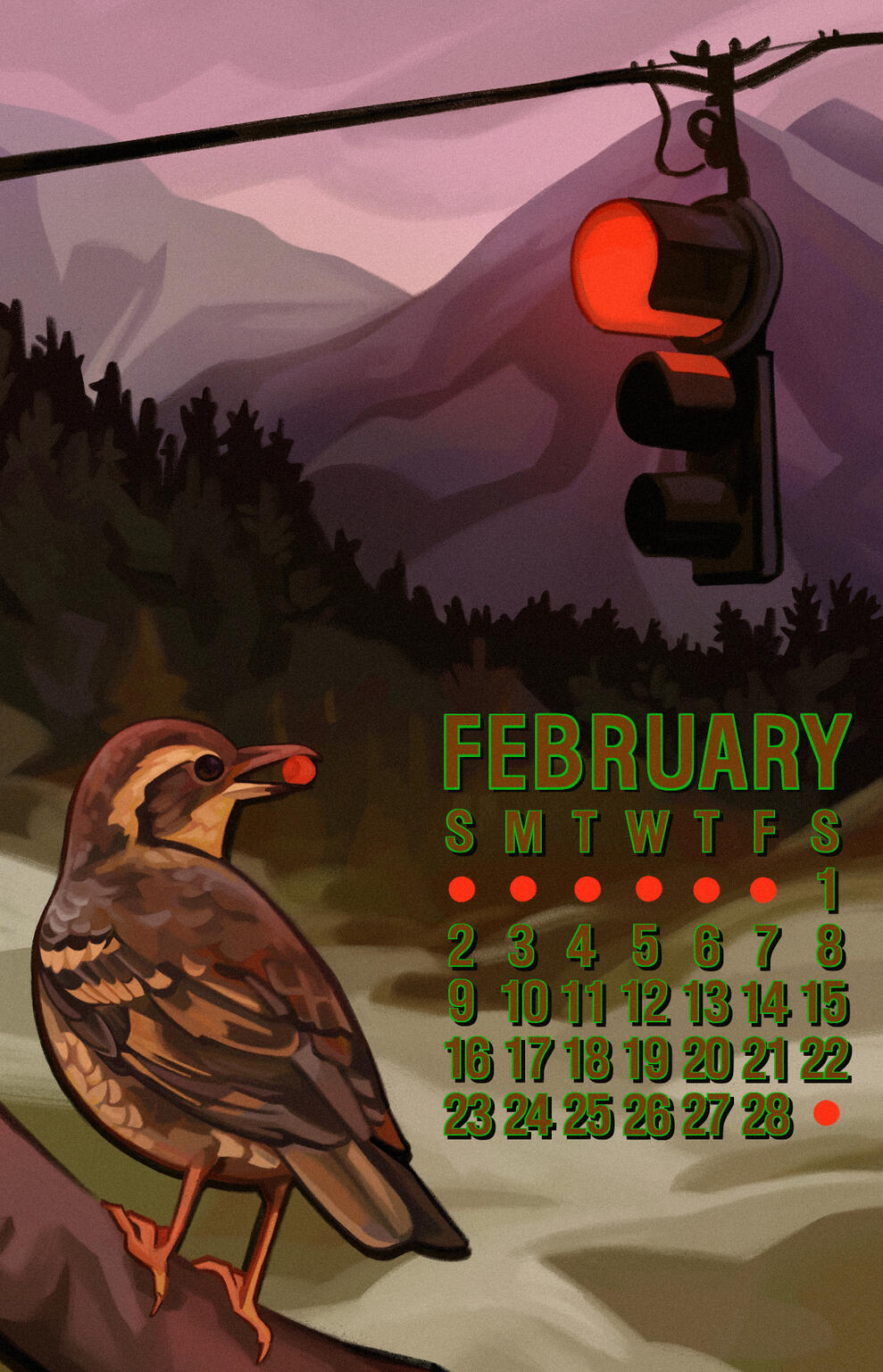 Twin Peaks calendar Twin Peaks calendar